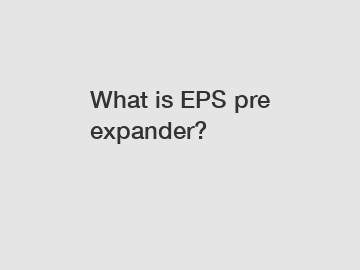 What is EPS pre expander?