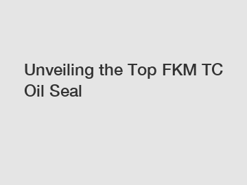 Unveiling the Top FKM TC Oil Seal