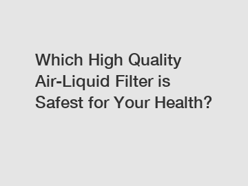 Which High Quality Air-Liquid Filter is Safest for Your Health?