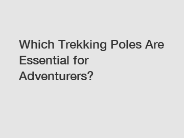 Which Trekking Poles Are Essential for Adventurers?