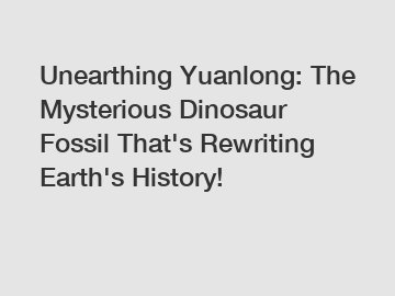 Unearthing Yuanlong: The Mysterious Dinosaur Fossil That's Rewriting Earth's History!