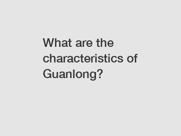What are the characteristics of Guanlong?