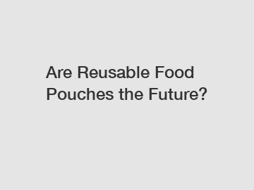 Are Reusable Food Pouches the Future?