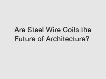 Are Steel Wire Coils the Future of Architecture?