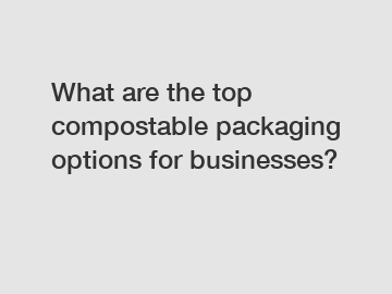 What are the top compostable packaging options for businesses?