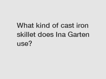 What kind of cast iron skillet does Ina Garten use?