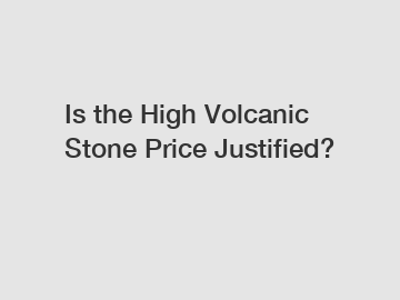 Is the High Volcanic Stone Price Justified?