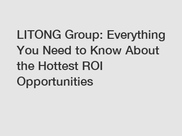 LITONG Group: Everything You Need to Know About the Hottest ROI Opportunities