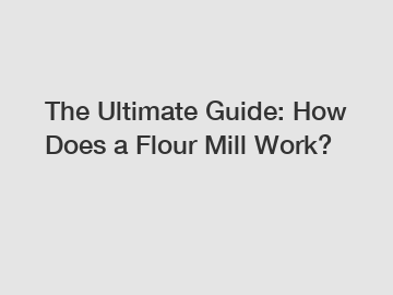 The Ultimate Guide: How Does a Flour Mill Work?