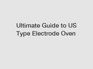 Ultimate Guide to US Type Electrode Oven