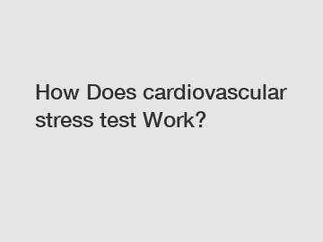 How Does cardiovascular stress test Work?