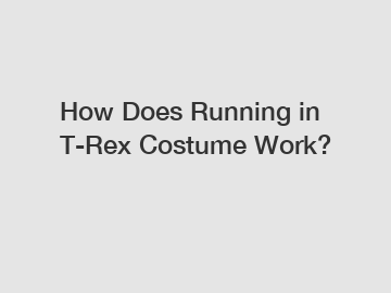 How Does Running in T-Rex Costume Work?
