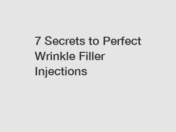 7 Secrets to Perfect Wrinkle Filler Injections