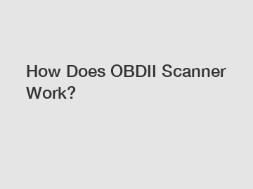 How Does OBDII Scanner Work?