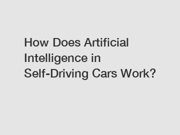 How Does Artificial Intelligence in Self-Driving Cars Work?