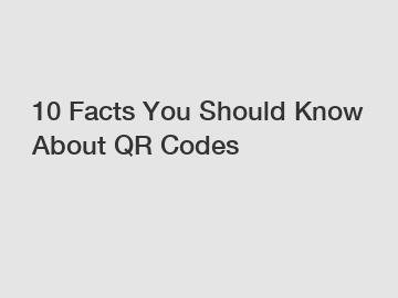 10 Facts You Should Know About QR Codes