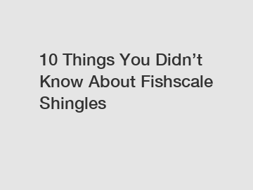 10 Things You Didn’t Know About Fishscale Shingles