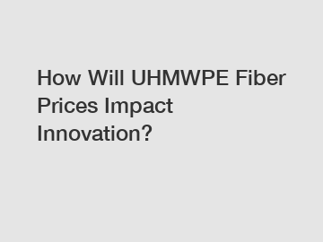 How Will UHMWPE Fiber Prices Impact Innovation?