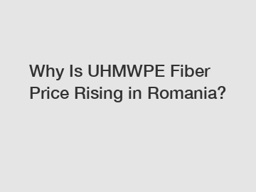 Why Is UHMWPE Fiber Price Rising in Romania?