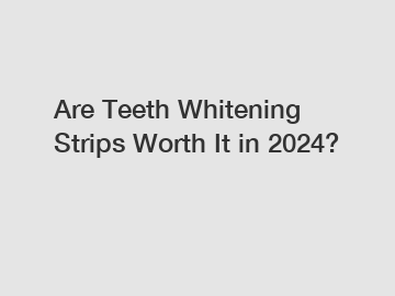 Are Teeth Whitening Strips Worth It in 2024?