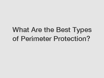 What Are the Best Types of Perimeter Protection?