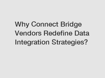 Why Connect Bridge Vendors Redefine Data Integration Strategies?