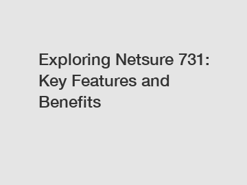 Exploring Netsure 731: Key Features and Benefits