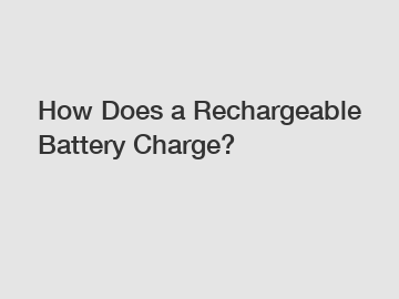 How Does a Rechargeable Battery Charge?