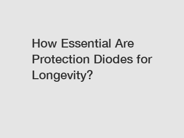 How Essential Are Protection Diodes for Longevity?