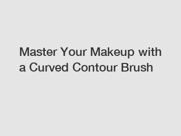 Master Your Makeup with a Curved Contour Brush