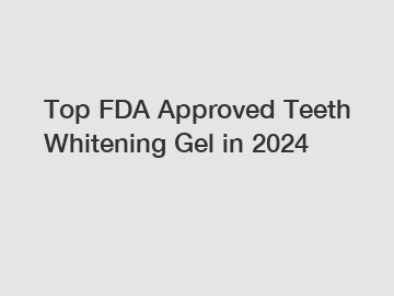 Top FDA Approved Teeth Whitening Gel in 2024