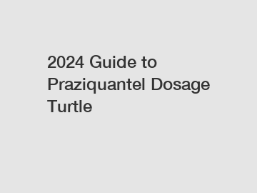 2024 Guide to Praziquantel Dosage Turtle