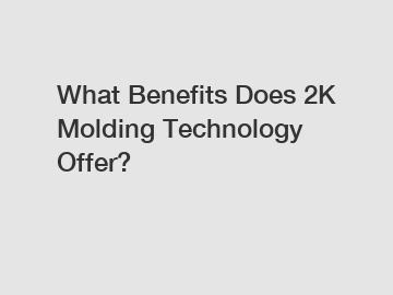 What Benefits Does 2K Molding Technology Offer?