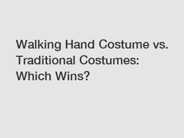 Walking Hand Costume vs. Traditional Costumes: Which Wins?