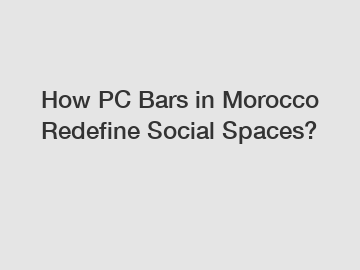 How PC Bars in Morocco Redefine Social Spaces?