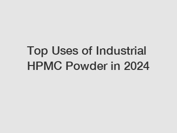 Top Uses of Industrial HPMC Powder in 2024