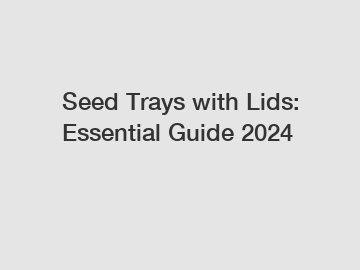 Seed Trays with Lids: Essential Guide 2024