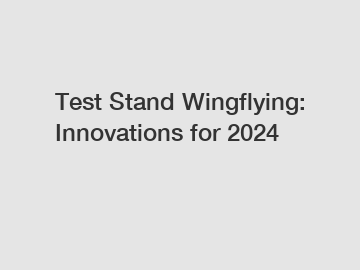Test Stand Wingflying: Innovations for 2024