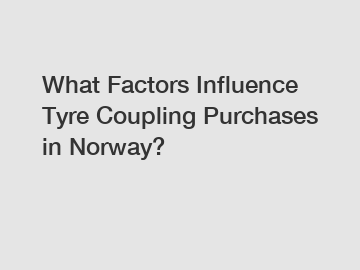 What Factors Influence Tyre Coupling Purchases in Norway?