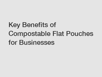 Key Benefits of Compostable Flat Pouches for Businesses