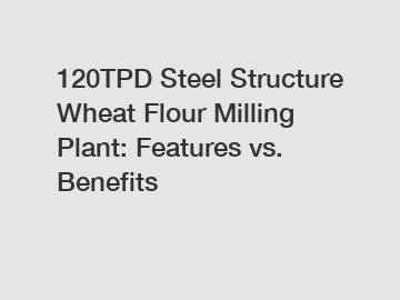 120TPD Steel Structure Wheat Flour Milling Plant: Features vs. Benefits