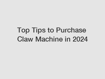 Top Tips to Purchase Claw Machine in 2024