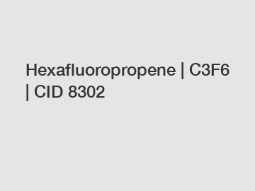 Hexafluoropropene | C3F6 | CID 8302