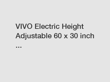 VIVO Electric Height Adjustable 60 x 30 inch ...