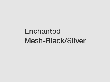Enchanted Mesh-Black/Silver