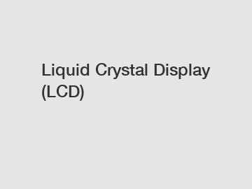 Liquid Crystal Display (LCD)