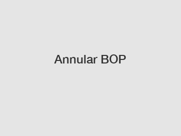 Annular BOP