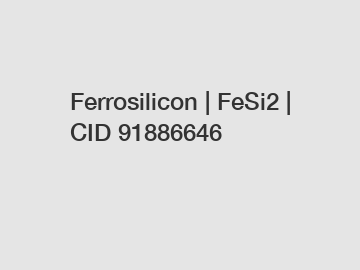 Ferrosilicon | FeSi2 | CID 91886646