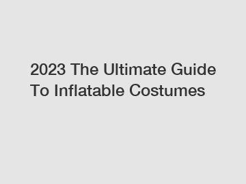 2023 The Ultimate Guide To Inflatable Costumes