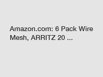 Amazon.com: 6 Pack Wire Mesh, ARRITZ 20 ...